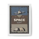 plakat space adventure