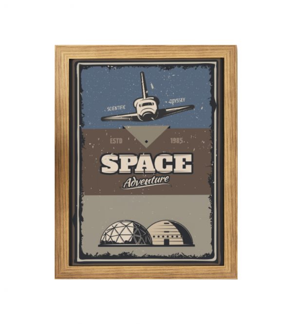 Plakat młodzieżowy - space adventure