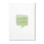 Kartka powodzenia - good luck