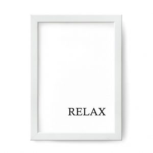 Plakat do łazienki - Relax