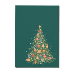 Kartka na Boże Narodzenie - Choinka