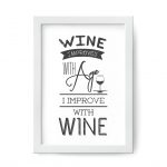 Plakat - wine age
