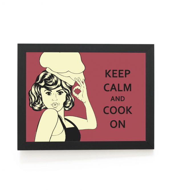 Plakat - keep calm and cook on