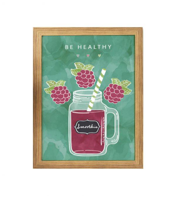 Plakat - be healthy
