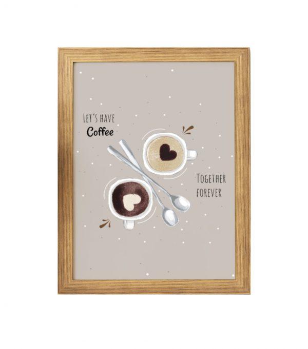 Plakat - let's have coffee
