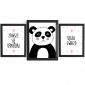 Zestaw plakatów - panda