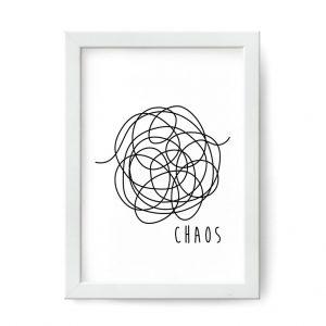 Plakat - chaos